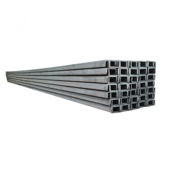 Black channel steel