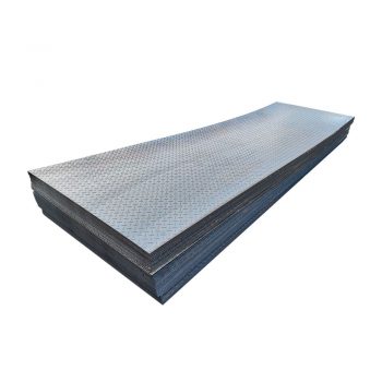 Checkered steel plate