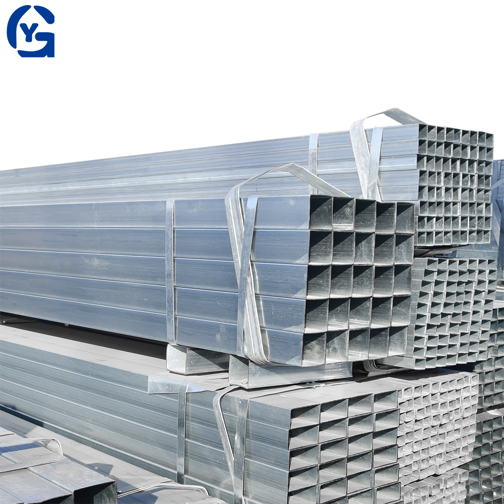 Galvanized square pipe